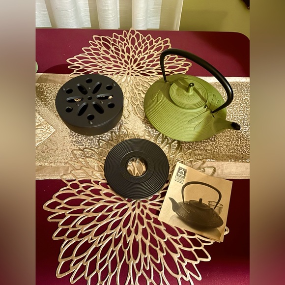 Teavana Dining Teavana Cast Iron Japanese Tetsubin Teapot With